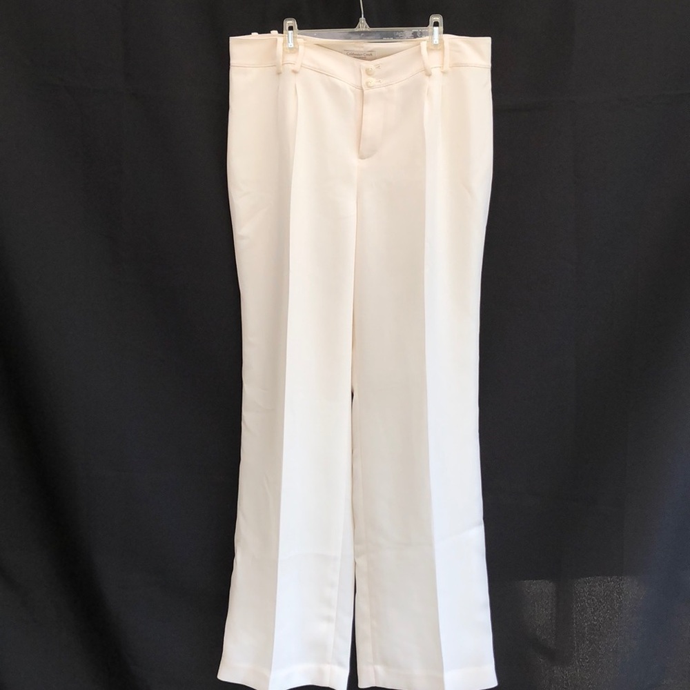 Coldwater Creek, Fully Lined Winter White Pants.